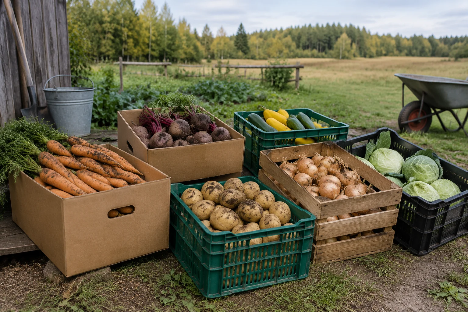 Сравнение вариантов тары для продукции